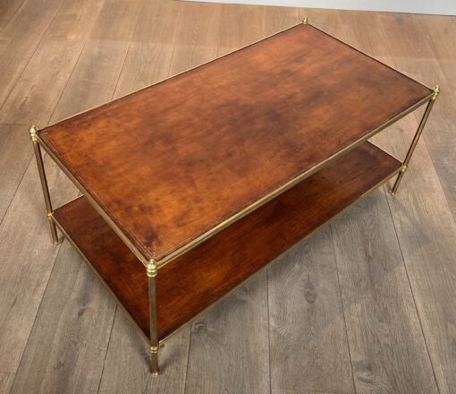 Neoclassical-Style brass coffee table- Styylish