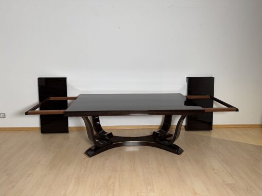 Art Deco Dining Table Chairs - Table Extended - Styylish