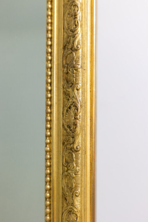 Giltwood and Carved Mirror - Gilded Side - Styylish