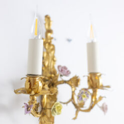 Rococo Bronze Sconces - Side Gilded Decorations - Styylish