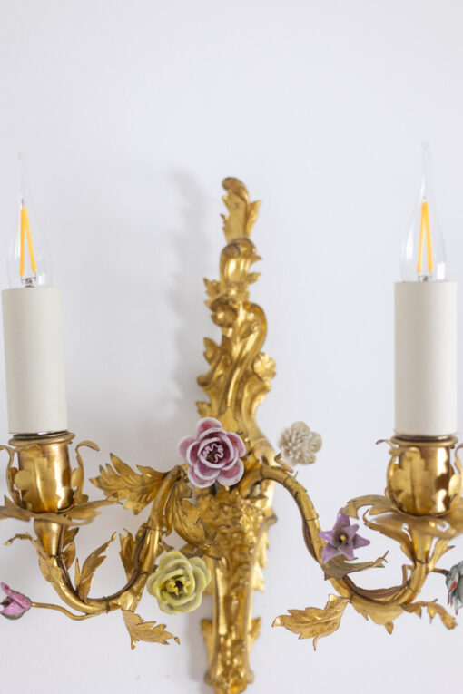 Rococo Bronze Sconces - Middle Decorations - Styylish