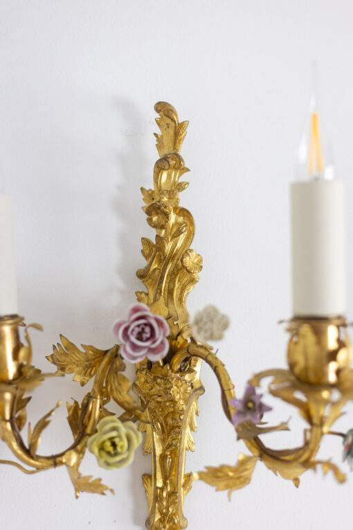 Rococo Bronze Sconces - Middle - Styylish