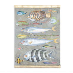 Painting Depicting Fish - Styylish