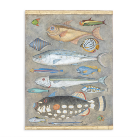 Fish Painting on Canvas, Contemporary Work