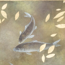 Carp Painting - Carp and Gold Details - Styylish