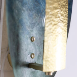 Patinated Brass Wall Lights - Side Profile - Styylish