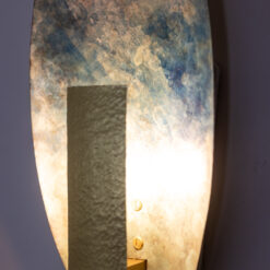 Patinated Brass Wall Lights - Lampshade Side - Styylish