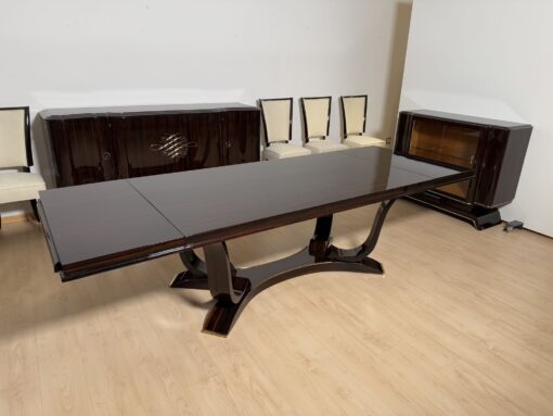 Art Deco Dining Table Chairs - Set Extended - Styylish