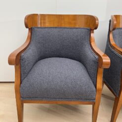 Biedermeier Bergere Chairs Cherry - Chair Upholstery - Styylish