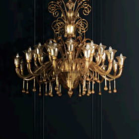 Barcellona Murano Glass Chandelier