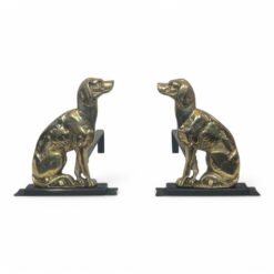 Bronze Andirons Art Deco - Styylish