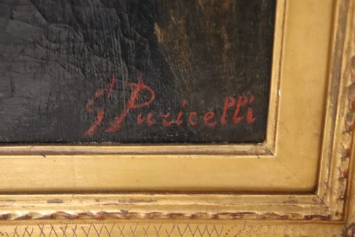 G. Puricelli Oil Painting - Signature - Styylish