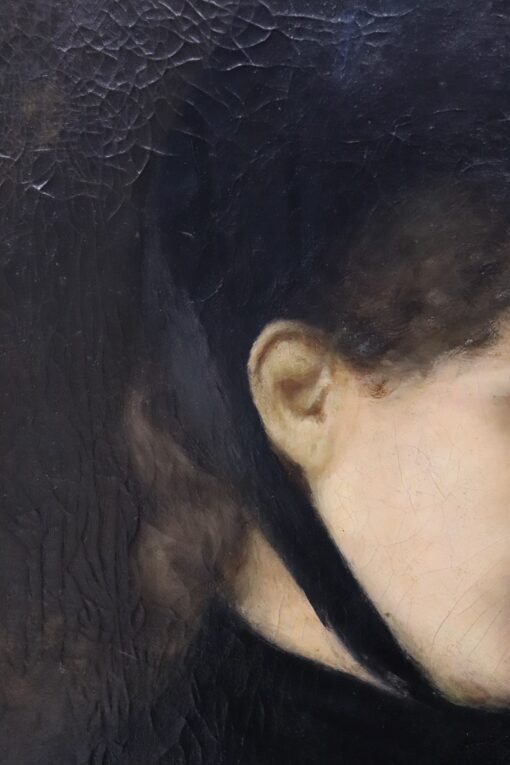 G. Puricelli Oil Painting - Ear Detail - Styylish