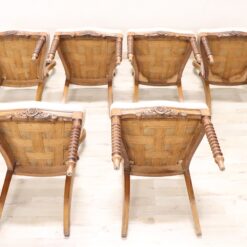 Louis Philippe Walnut Chairs - Underneath Chairs - Styylish