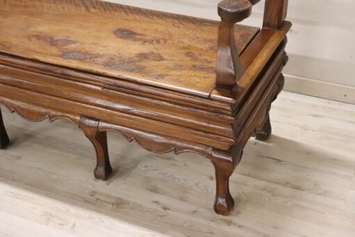 Antique Louis XV Bench - Side Profile Base - Styylish