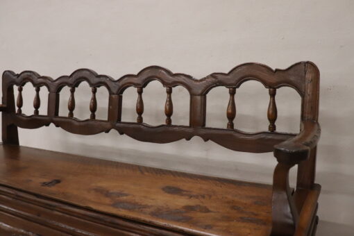 Antique Louis XV Bench - Armrest - Styylish