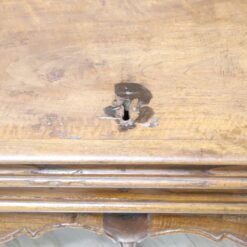 Antique Louis XV Bench - Keyhole Detail - Styylish