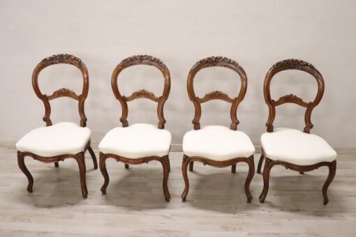 Louis Philippe Four Chairs - Full Set - Styylish