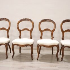 Louis Philippe Four Chairs - Full Set of Four - Styylish