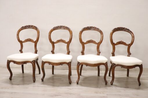 Louis Philippe Four Chairs - Full Set of Four - Styylish