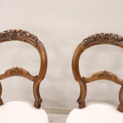 Louis Philippe Four Chairs - Backrest - Styylish