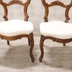 Louis Philippe Four Chairs - Upholstery - Styylish