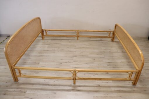 Vienna Straw Double Bed - Side Profile - Styylish