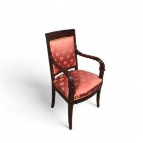 Pair of Antique Empire Armchairs, France 1810