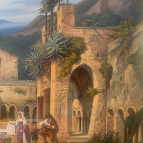 Romantic Oil Painting by Alexander Herrmann, 1841