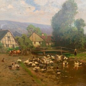 Adolf Lins Painting, 