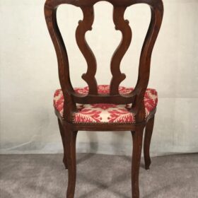 Set of Six French Baroque Chairs, 1760