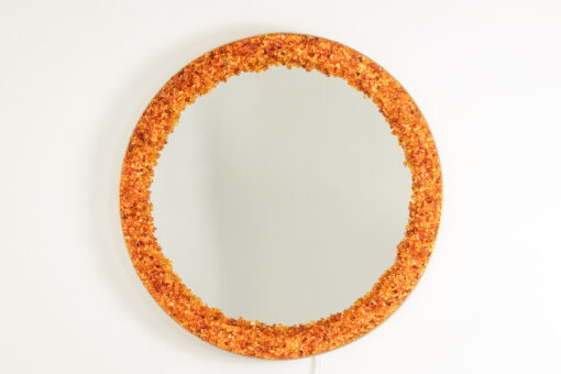 Backlit Mirror in Amber - Full Detail - Styylish