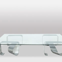 Paul Legeard Chromed Table - Chrome Details - Styylish