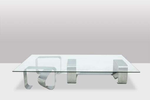 Paul Legeard Chromed Table - Full Profile with Chrome Details - Styylish