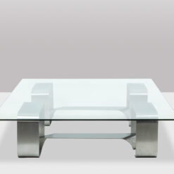 Paul Legeard Chromed Table - Front Profile - Styylish