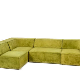 Hero and Odermatt for Cor Modular Velvet Sofa, 1970s