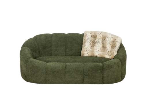 Boucle Fabric Sofa - Full - Styylish