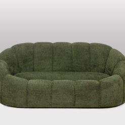 Boucle Fabric Sofa - Full Profile - Styylish