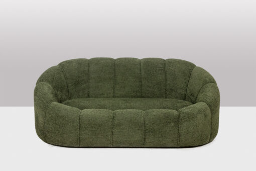 Boucle Fabric Sofa - Full Profile - Styylish