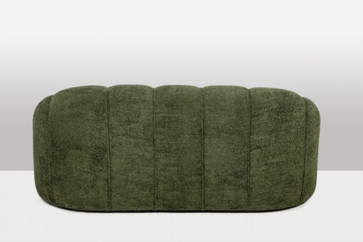 Boucle Fabric Sofa - Back Profile - Styylish