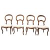 Louis Philippe Four Chairs - Styylish