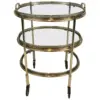 Neoclassical Maison Jansen Bar Trolley - Styylish