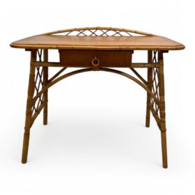 Design Rattan Desk by Louis Sognot