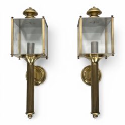 Brass Lanterns Maison Jansen - Styylish