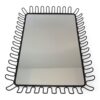 Black Lacquered Metal Mirror - Styylish