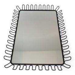 Black Lacquered Metal Mirror - Styylish