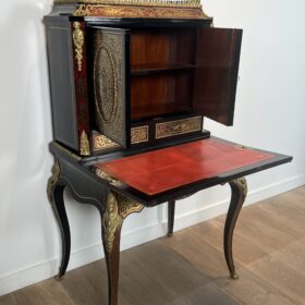 Bonheur du Jour Desk in Boulle Marquetry from the Napoleon III Period