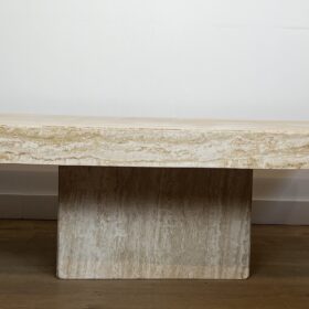 Travertine Coffee Table by Stone international