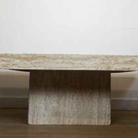 Travertine Coffee Table by Stone international