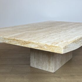 Travertine Coffee Table by Stone international